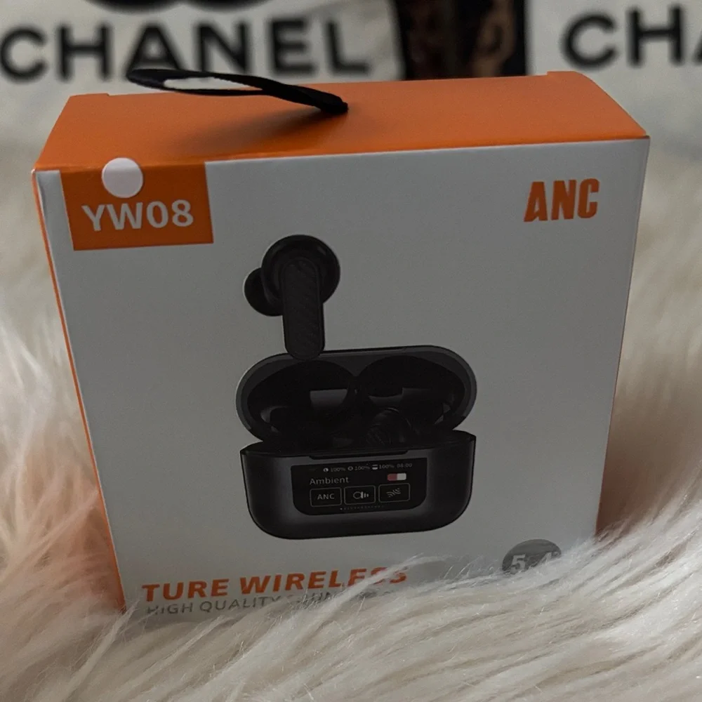 Wireless Earbuds with Charging Case! ANC! Good for apple and droid phones.